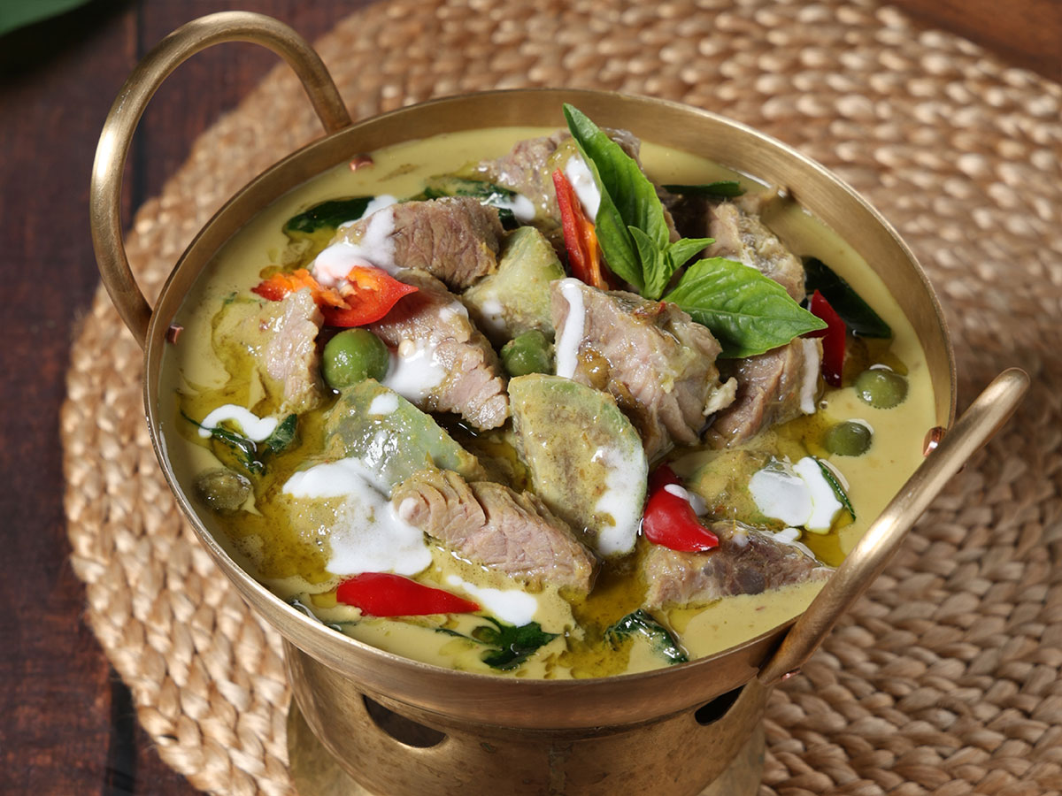 แกงเขียวหวานเนื้อGreen Beef Curry
