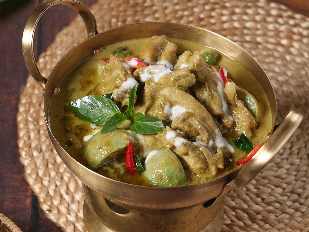 แกงเขียวหวานไก่Green Chicken Curry