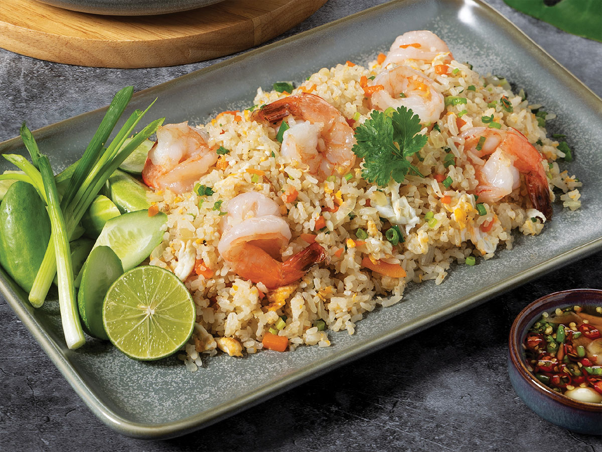 ข้าวผัดกุ้ง (เล็ก / ใหญ่)Shrimp Fried Rice (regular / large)
